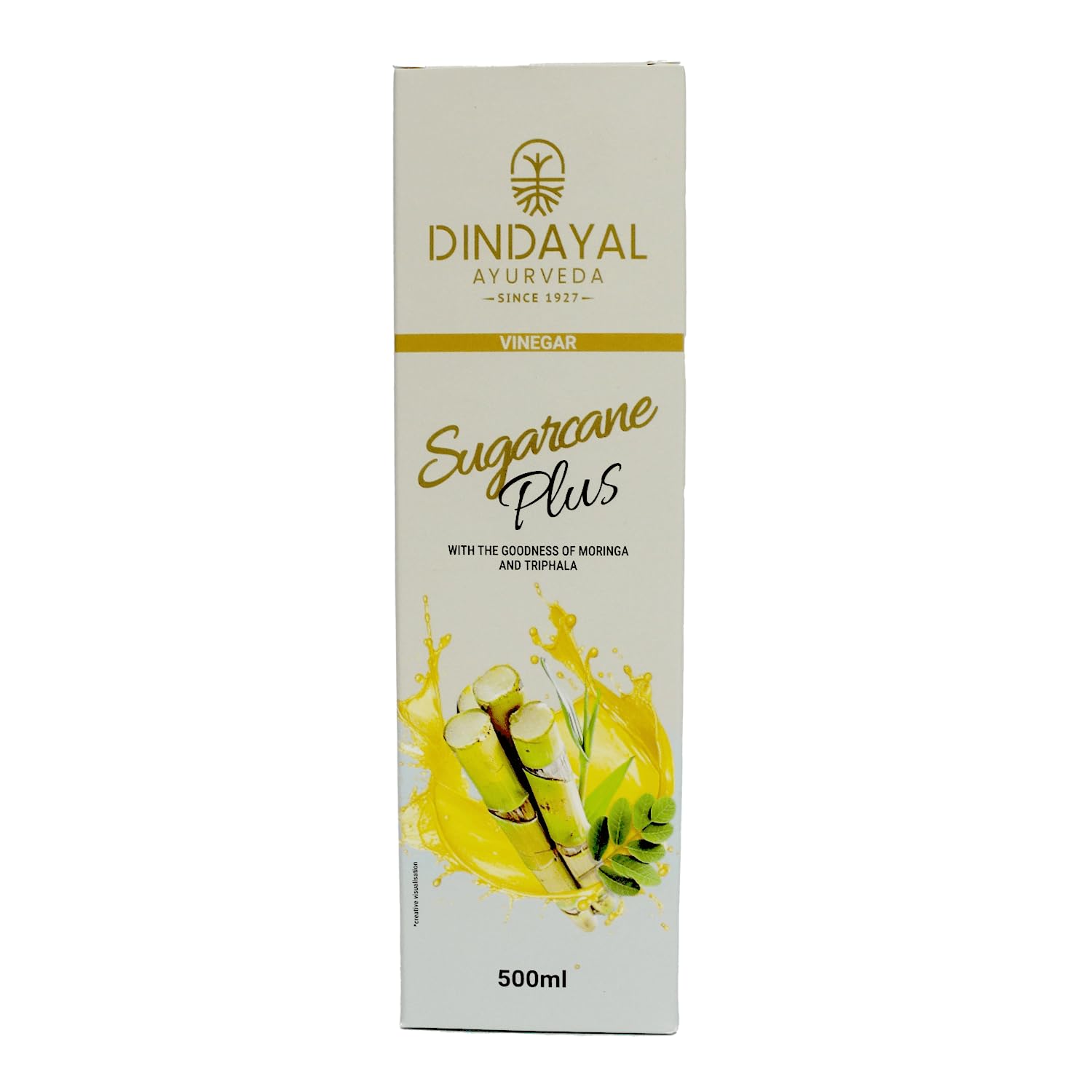 Dindayal Sugarcane Plus Vinegar | Ayurvedic Wellness Tonic | Supports Kidney, Heart & Brain Health | Natural Detox & Cooling Formula | 500ml 2