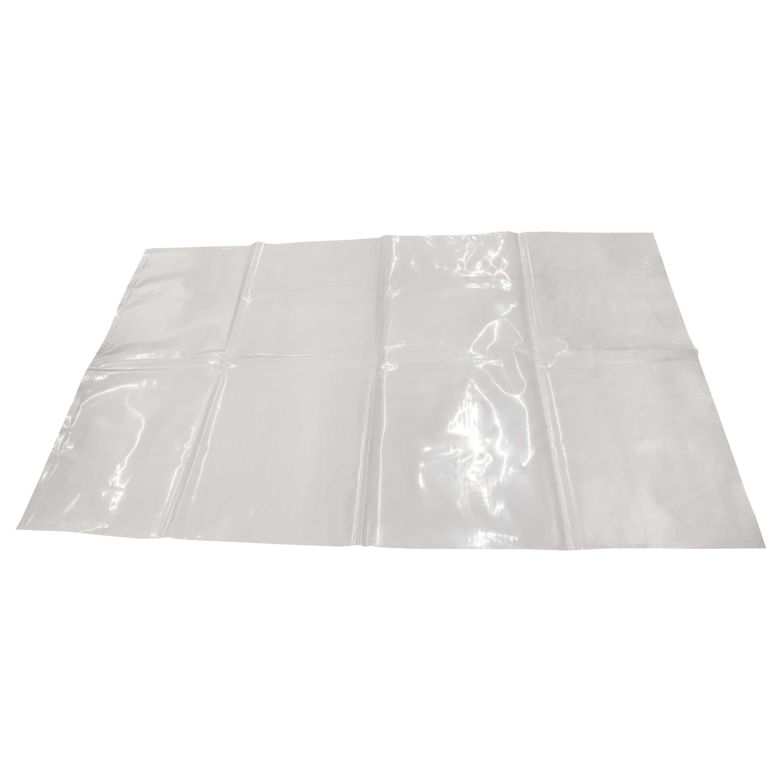 vhbw 50x Entsorgungsbeutel kompatibel mit Dustcontrol DCF Mobile Staubsauger - 110cm x 70cm, Transparent