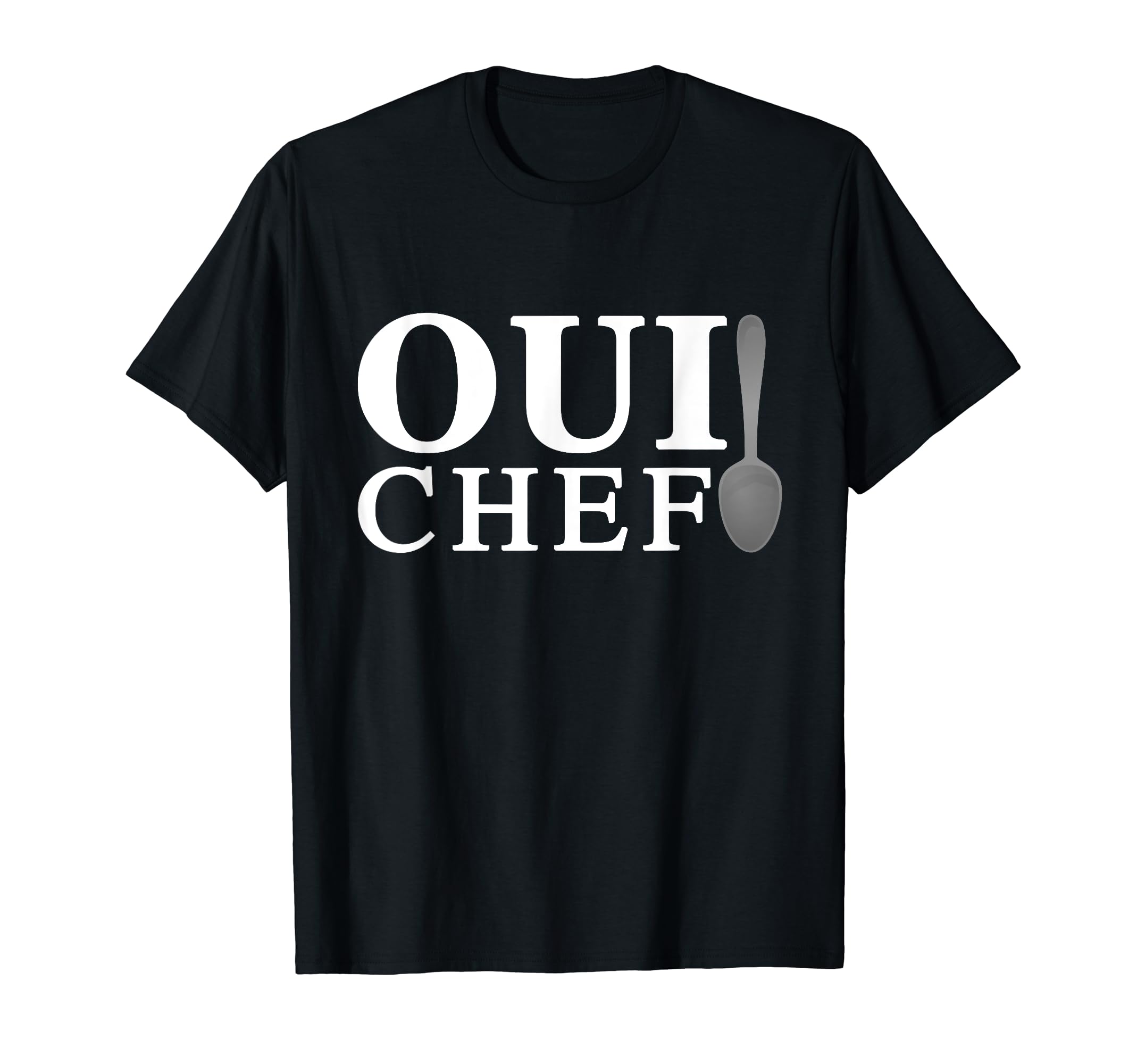 Oui Chef A Funny Chef Line Cook Foodie French T-Shirt