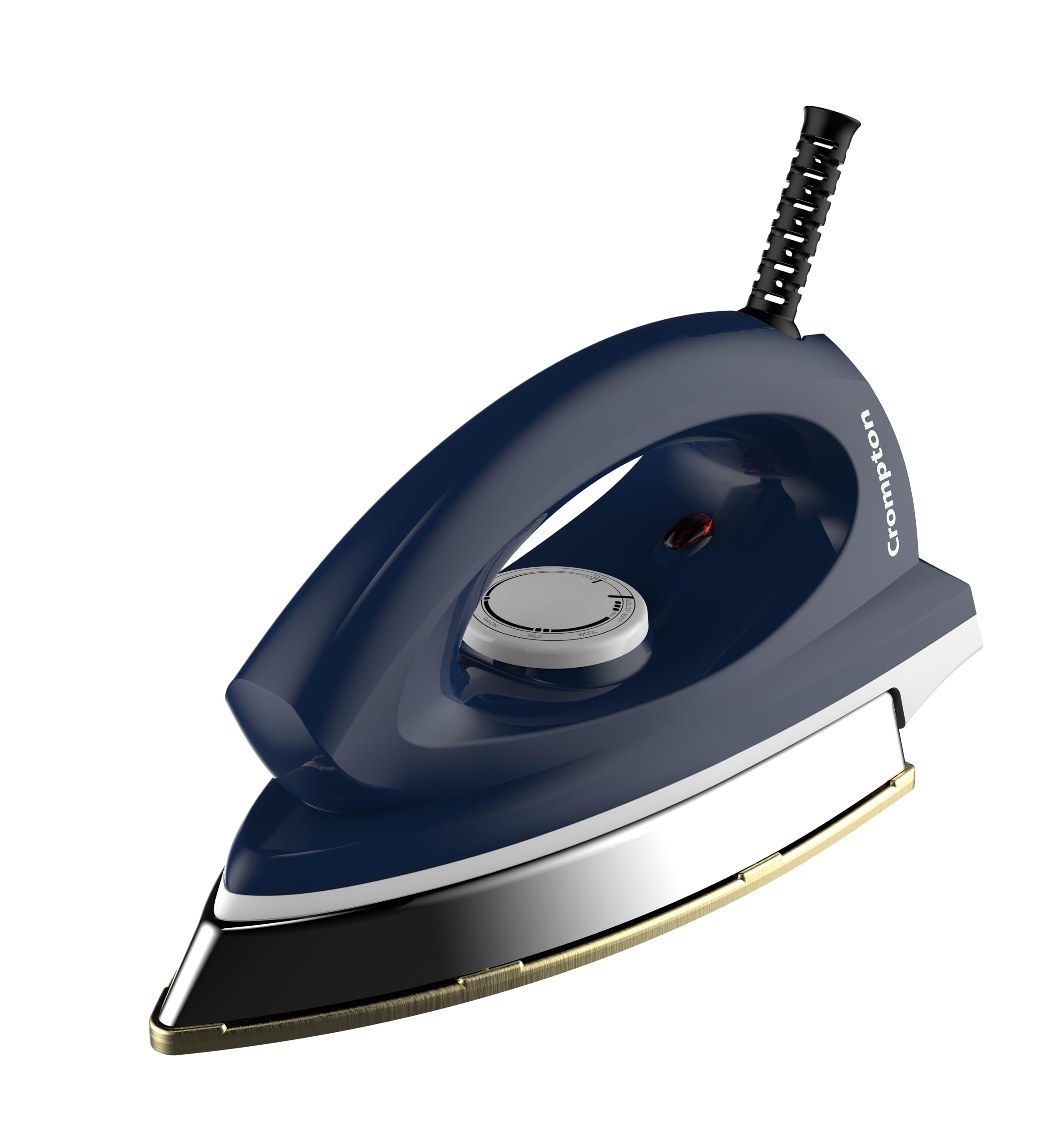 Crompton Greaves Rhino Plus 1250 Watt Blue Heavy weight Dry Iron with Golden American Heritage Coating, Large (ACGEI-RHINOPLUS)-image-45