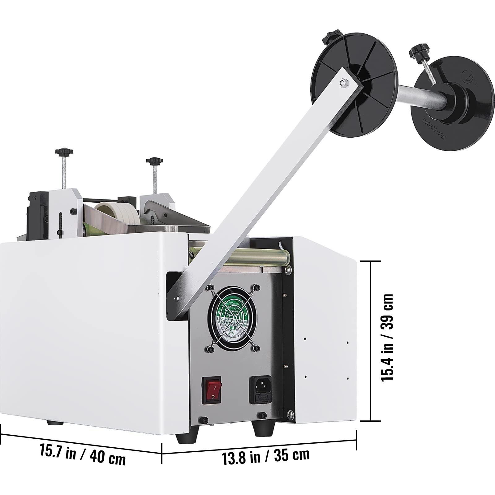 Nawijarka cewki YS-100 automatyczna maszyna do cięcia rur termokurczliwych 350W mikro-komputer kabel sterujący wykrawarka do rur taśma pvc pas cięcie na zimno z Efektywną Pracą