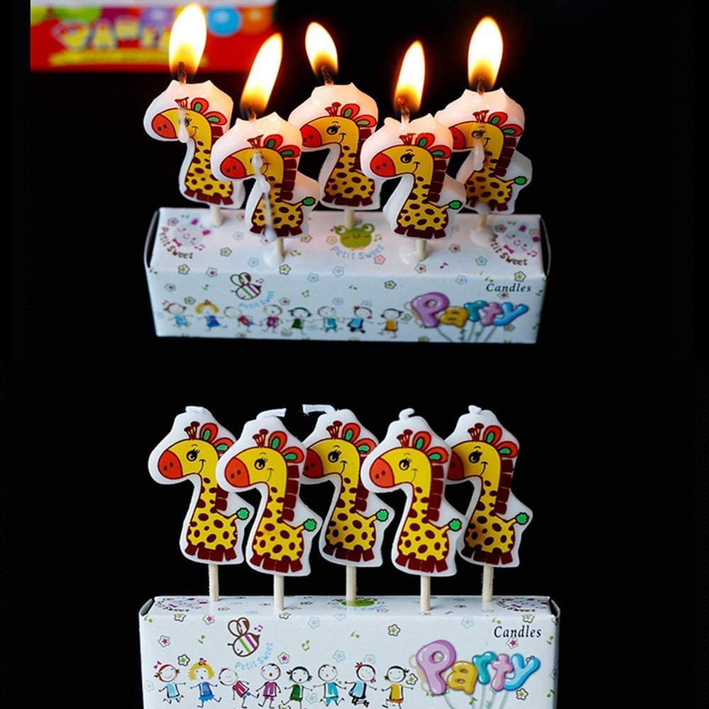 Amazon.co.jp: お誕生日キャンドル 絵蝋燭 ナンバーキャンドル