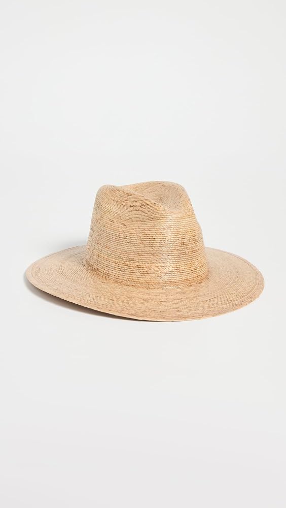 Lack of Color Women's Palma Straw Fedora Hat, Natural, S-M at