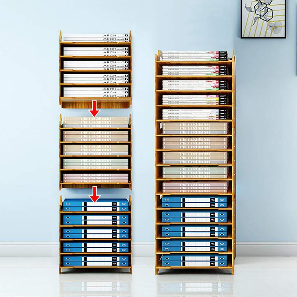 le File A4 MultiLayer Sto Box Desk File Rack impilabile Cartella SorterEfficiente Documenti Sto Solut per la casa &