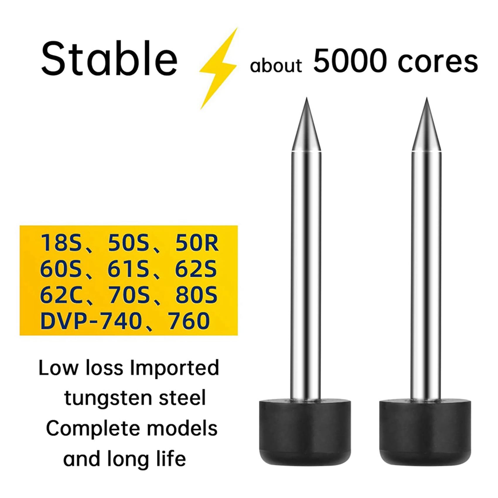 ÉPisseur de Tige D'électrode de Rechange en Fibre FSM-50S/60/61/62/70/80 de Soudage à Fibre Optique ÉPisseur de Fibre Outils D'électricien 10 Paires