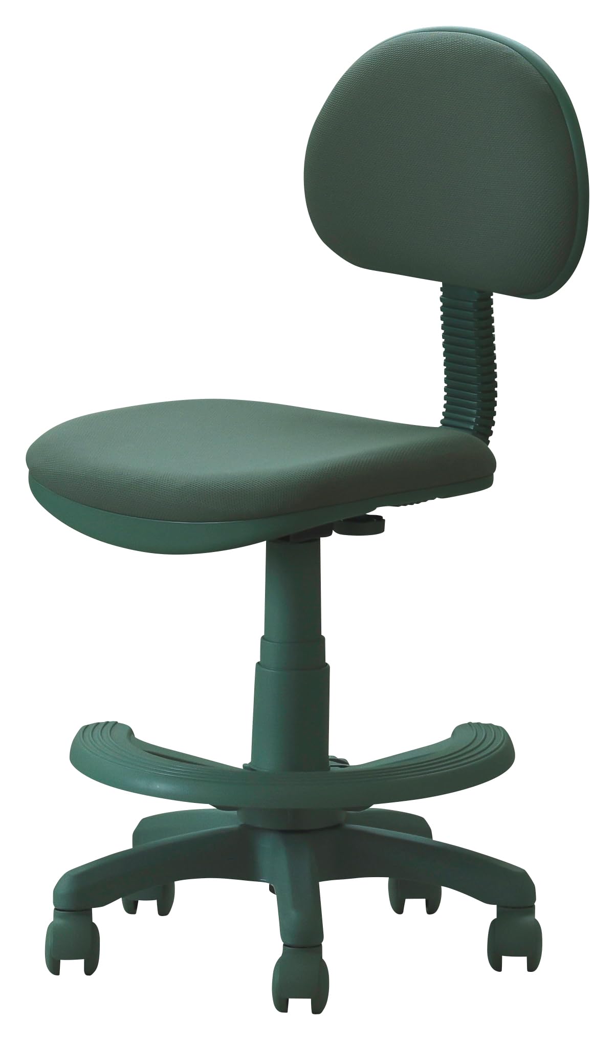Sekikagu 430398 Skip Study Chair, Fabric, Green