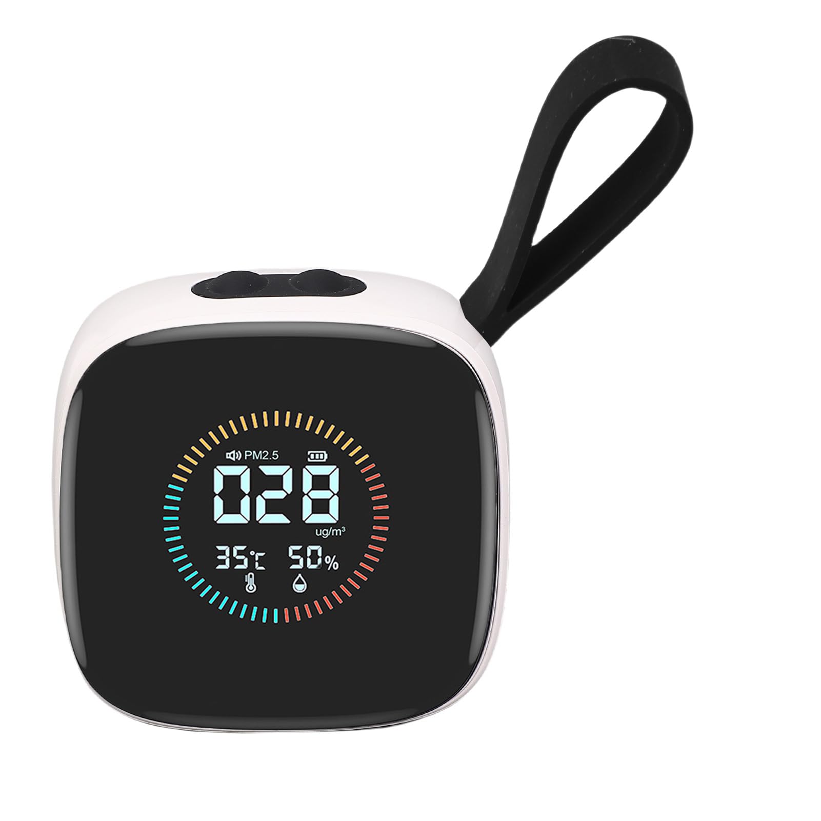 Probador de Calidad del Aire Pantalla LCD PM2.5 Temperatura Humedad Medidor de Calidad del Aire Oficina del Hotel en casa
