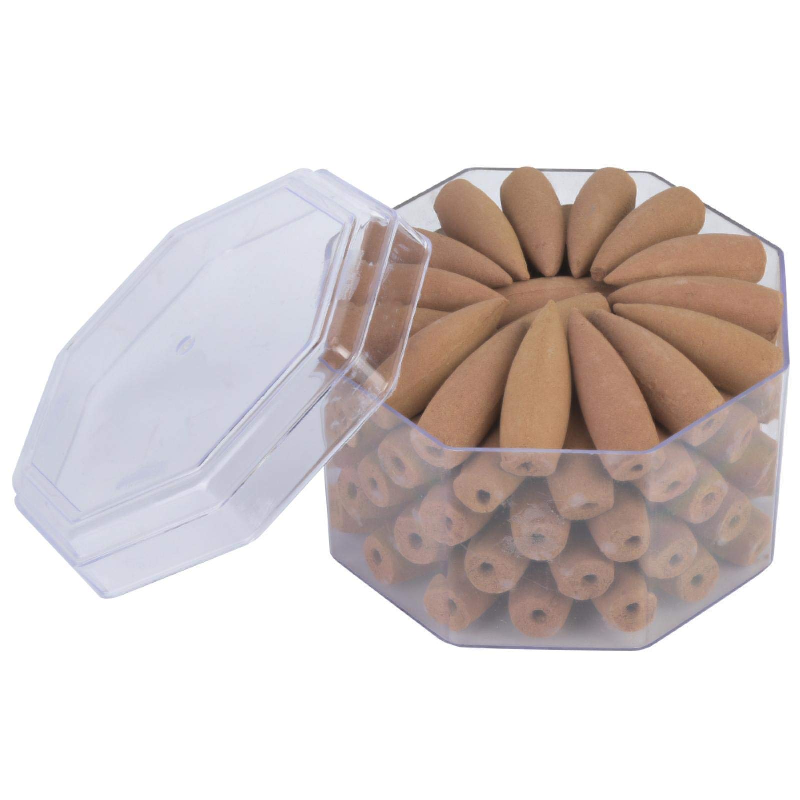 Backflow Incense Cones Natural Incense Cone with Backflow Tower Shape Agilawood Scents Hypnotizing Sandalwood Reflux Tower Incense(Agarwood)