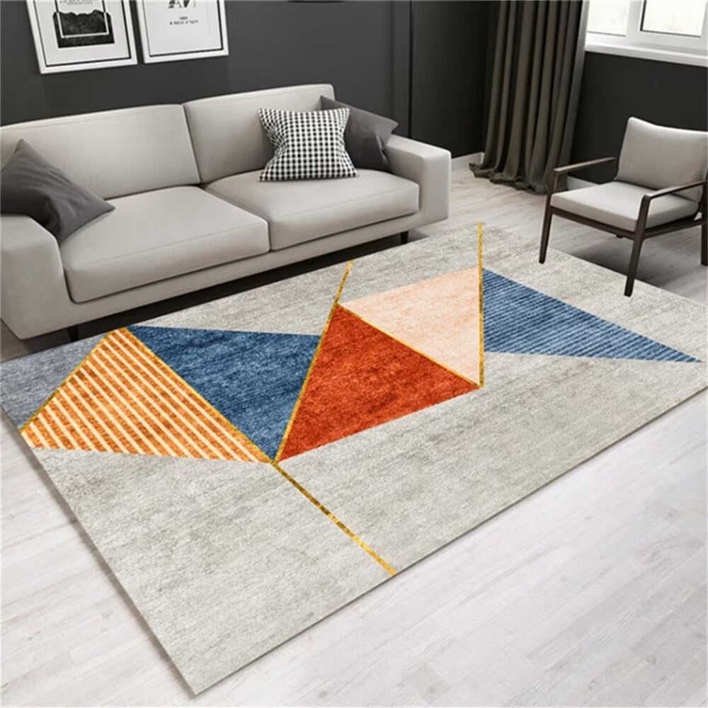 Tapis jeu enfant pour chambre de fille et espace salon graphique