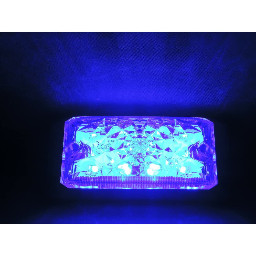 Amazon | 日本ボデーパーツ トラック用品 JB激光LED角BIGﾏｰｶｰ 青 12