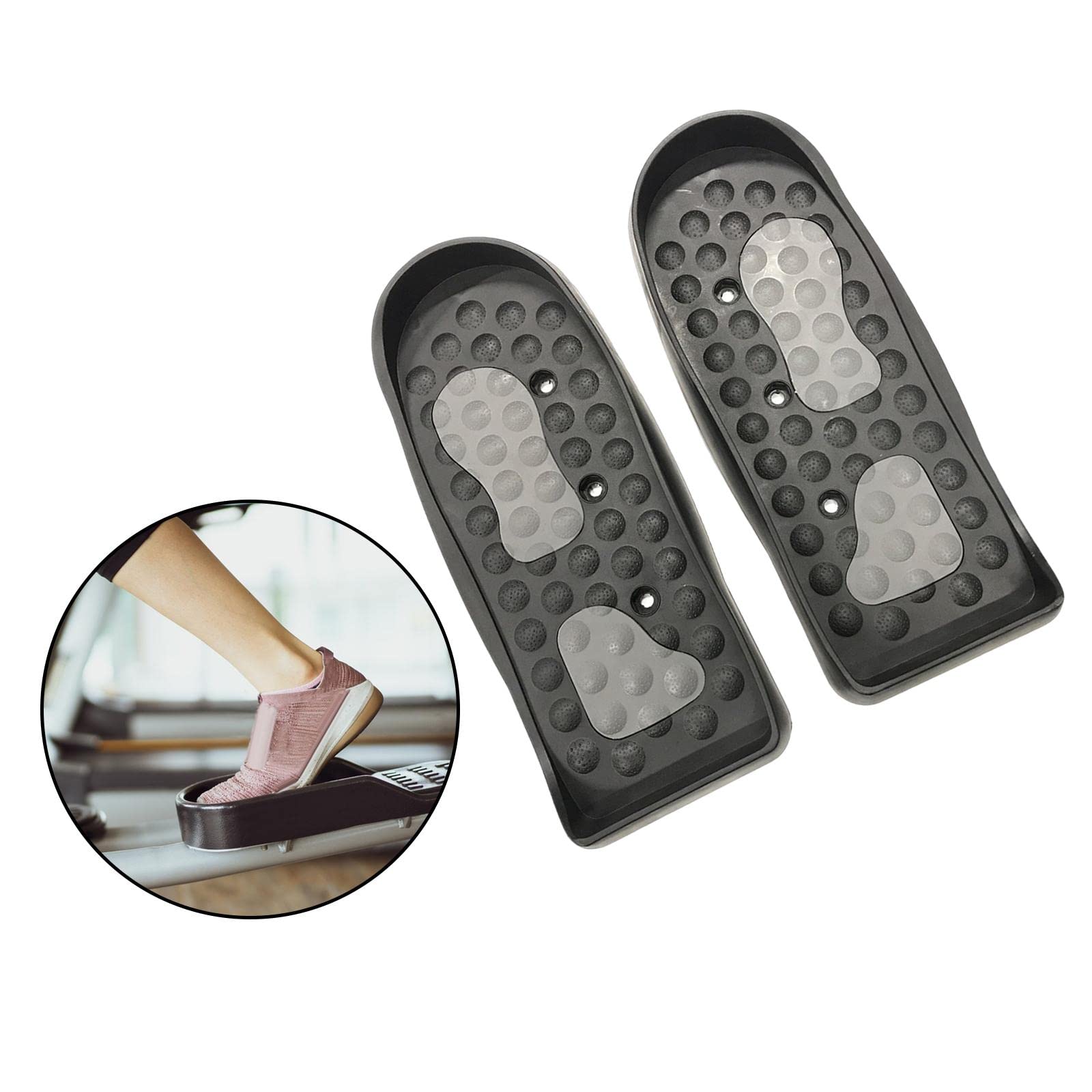 Colaxi Elliptical Machine Foot Pedals Replacement Fitness Equipment Pedals for Exercise
