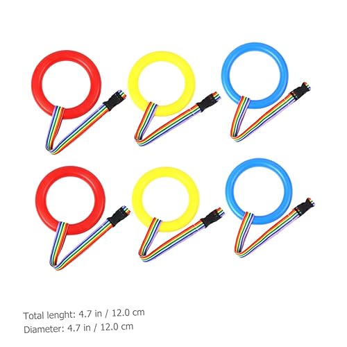 Miniatura 3 de TOYANDONA Cuerda para caminar para niños, 30 piezas, correa de línea, desmontable, juego de juguetes para alumnos, cuerda de plástico para caminar