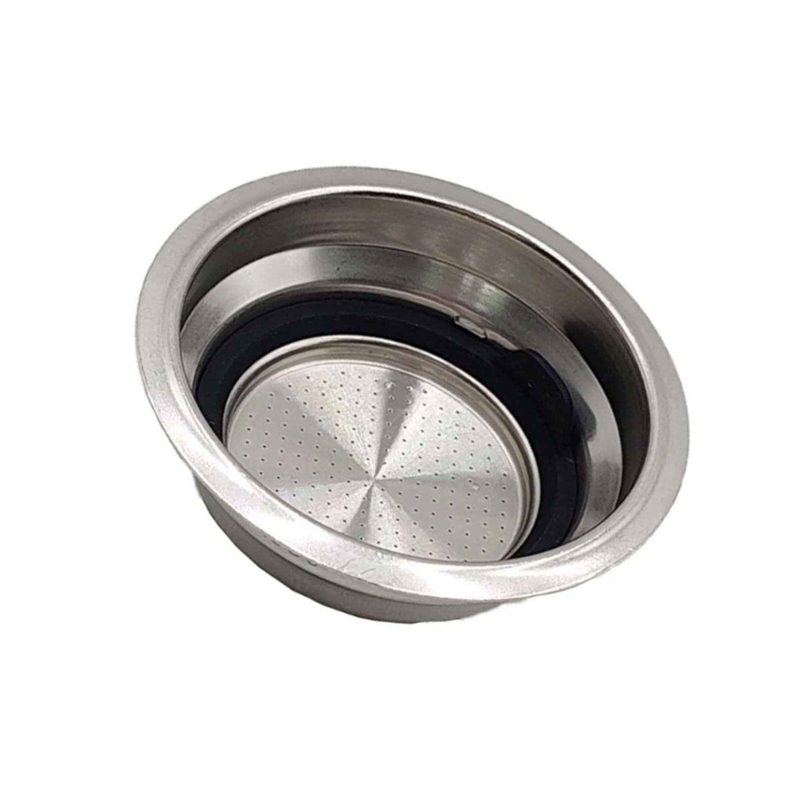 Filtr do kawy Pour Over, 51 mm, stal nierdzewna, koszyk espresso (podwójna filiżanka)(Double Cup)