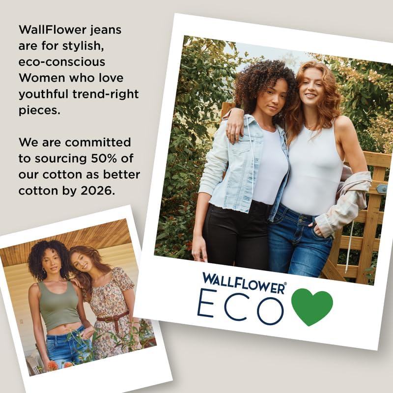 WallFlower Womens Ultra Crop Mid-Rise Insta Soft Juniors (Standard and Plus) - Image 9