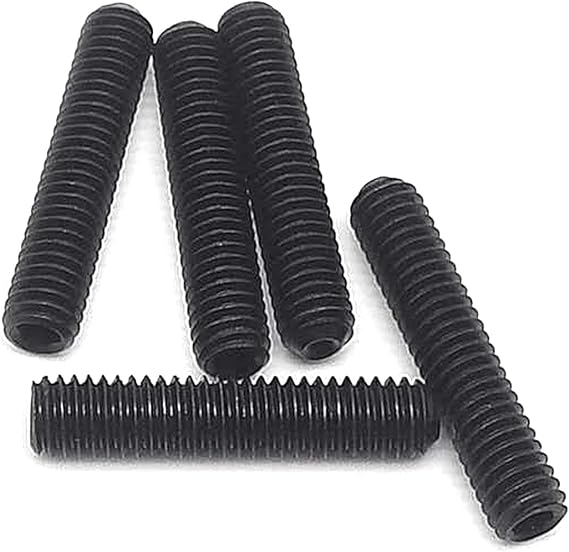 200pcs Alloy Steel Set Screw Assortment with Set Internal Hex Drive CupPoint Set Screws