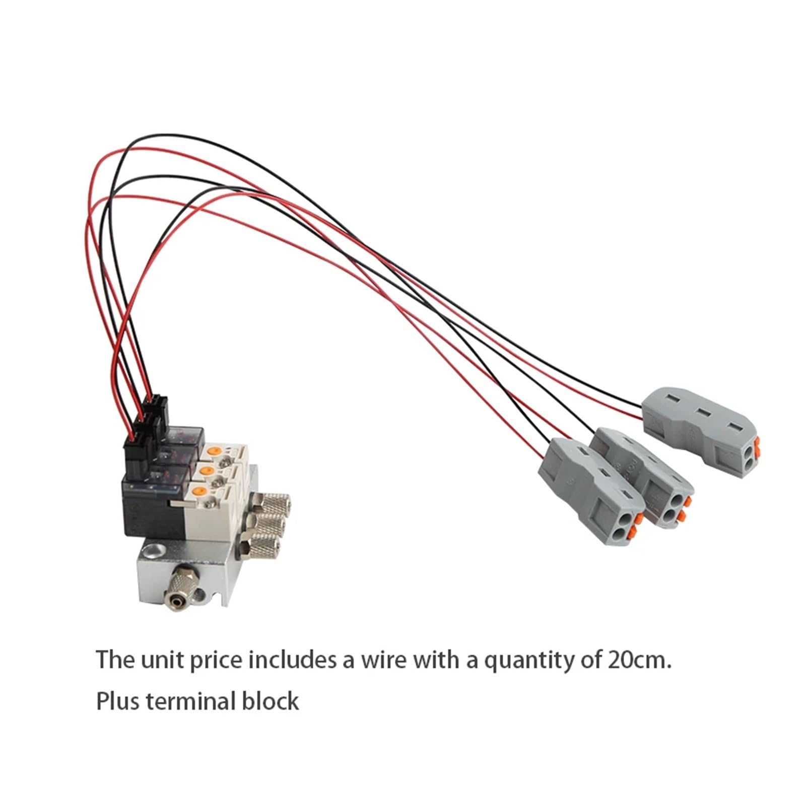 Elektromagnetyczny zawór próżniowy elektromagnetyczny do zbierania gazu z wieloma wlotami i wyjściami dc24v Zawory NC 2/2 Way (Dj1c103-110v-4)