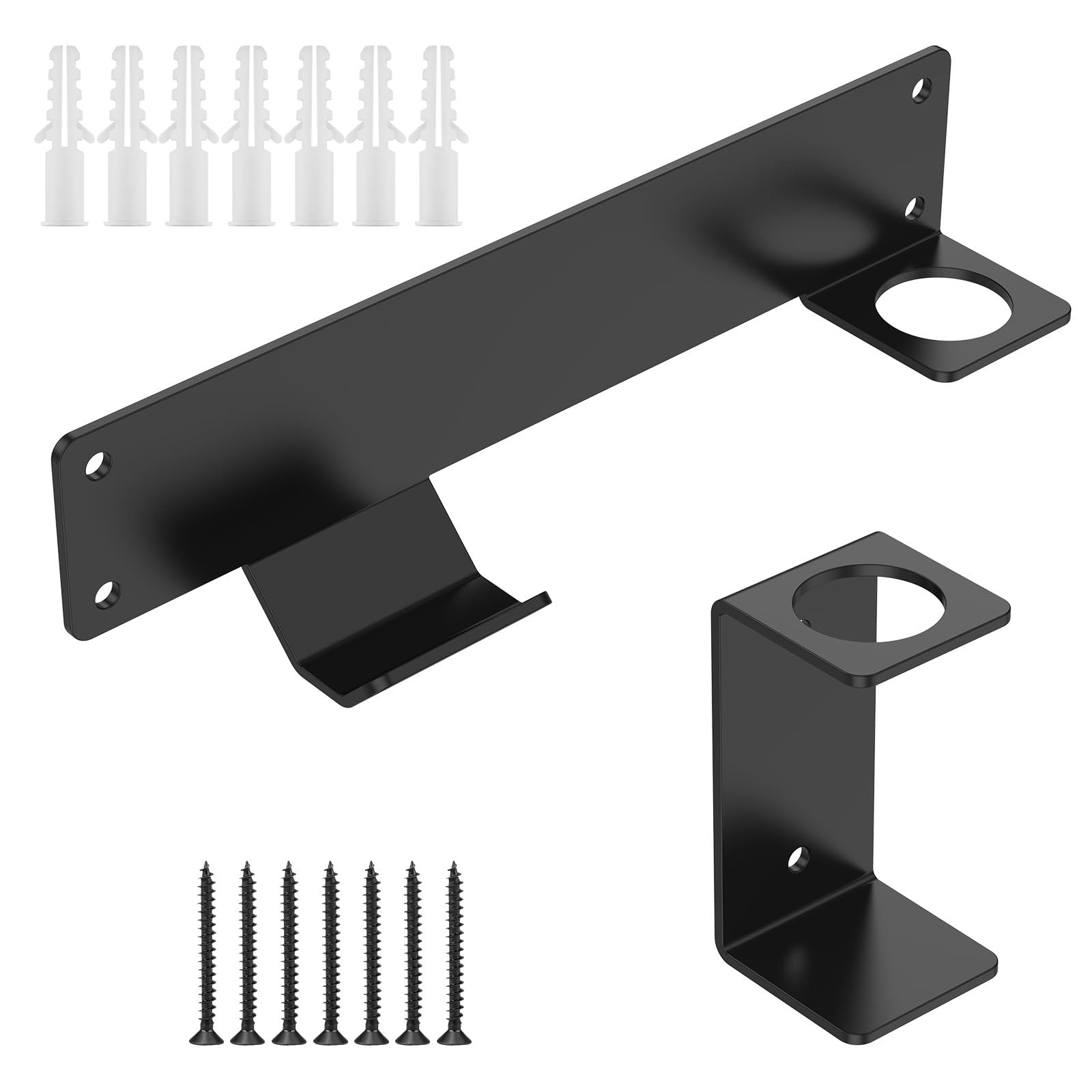 IFOKAMOG Wall Mount Floor Jack Stand Rack Organizer, Heavy Duty Mount Brackets, Hydraulic Jack Holder, Garage Tool Organizer for Workshops, Tower