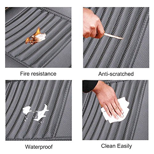 Big Ant Car Seat Cushion, 1Pc Breathable Car Interior Seat Cover Cushion Pad Mat For Auto Supplies Office Chair With Pu Leather(Grey) #TOP4