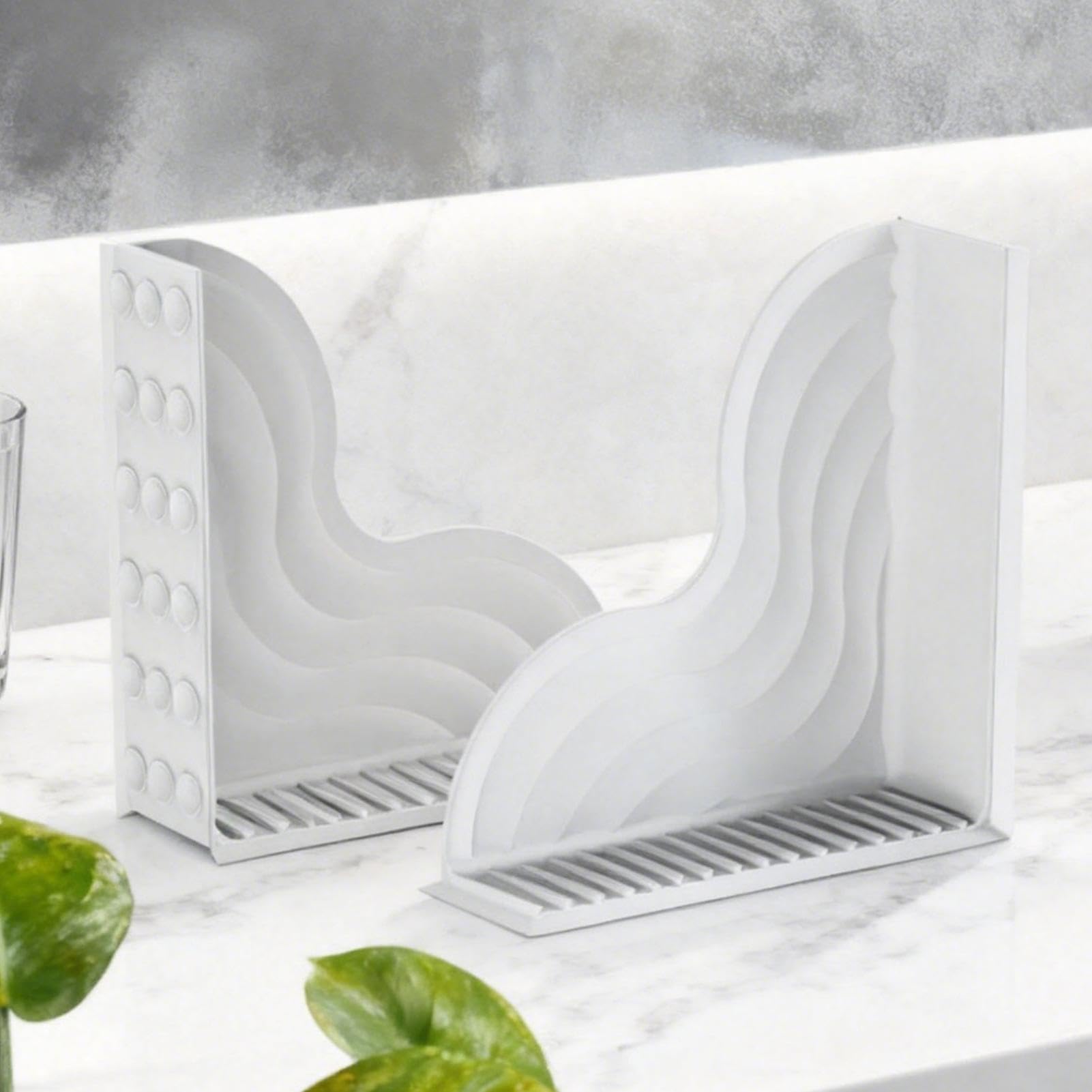 Paraspruzzi per doccia con forti ventose, barriera flessibile in silicone per bagno, cucina, vasca da bagno, ideale per proprietari di case, anziani, affittuari e genitori impegnati