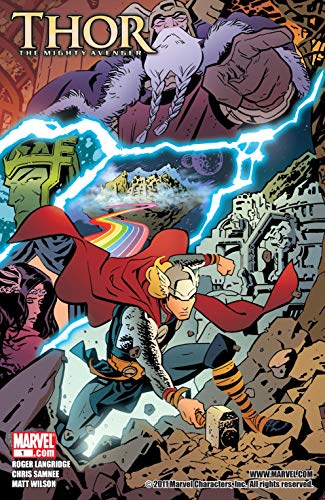 Cover of Thor: The Mighty Avenger #1