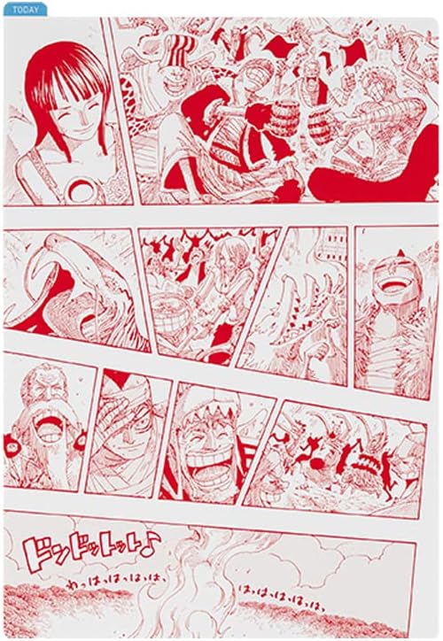 Hobonichi Techo Accessories ONE Piece Magazine: Hobonichi Pencil Board for A5 Size (Memories - Skypiea)