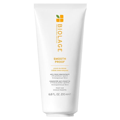 BIOLAGE - Crema sin dejar a prueba de suavidad controla el encrespamiento y desenreda para un cabello más suave y manejable para cabello encrespado