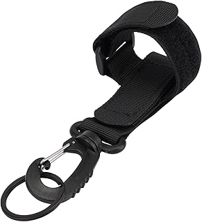 Duty Belt Keeper Key/Glove/Tourniquet Holder Tactical Utility Belt Key Ring Clip Keychain MOLLE Strap Gear Organizer - TACNEX
