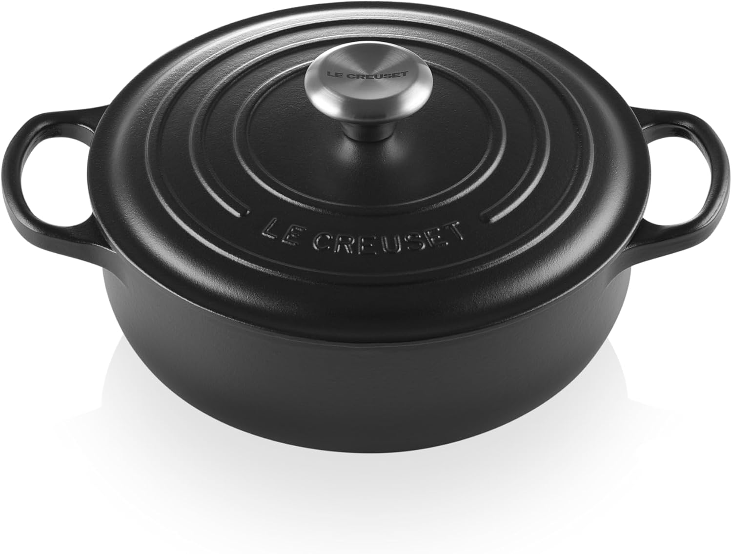 Le Creuset Enameled Cast Iron Signature Sauteuse Oven, 3.5 qt., Licorice