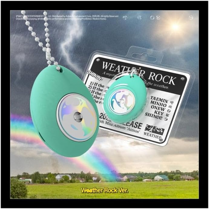[2nd Preorder/Release July 20] SHI//Nee - 6th Mini Album Atmos Weather Rock version (Key ver.)