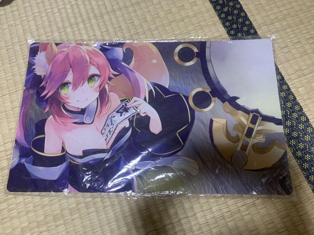 Fate FGO 玉藻の前 手札事故 泣かせたいシリーズ プレイマット こんな婦警さんに捕まりたい！ 「Fate/EXTELLA LINK」より美脚に