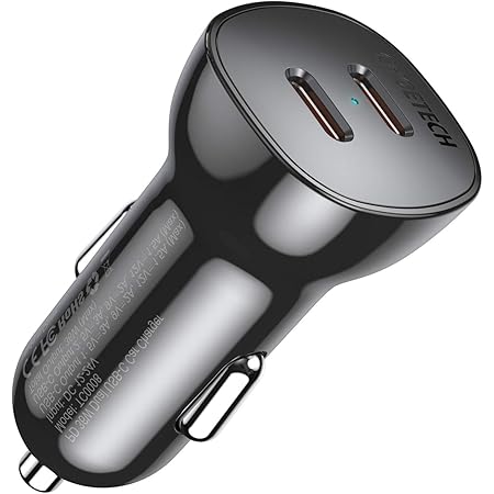 USB C Car Charger,CHOETECH 36W Fast Car Charger for iPhone 12/12 Pro Max/12 Mini,Dual 18W Type C PD Car Charger Adapter for iPhone 11 Pro Max/SE/XS/8,Galaxy S20/S10,Pixel 5/4/3 XL,iPad Pro,AirPods Pro