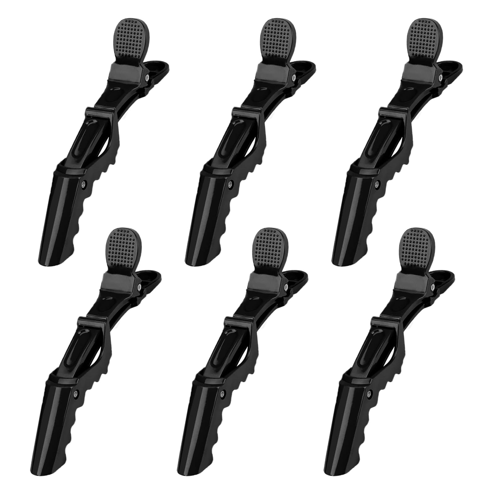 Amazon.co.jp: Aquafix ワニクリップ 6個セット ヘアクリップ