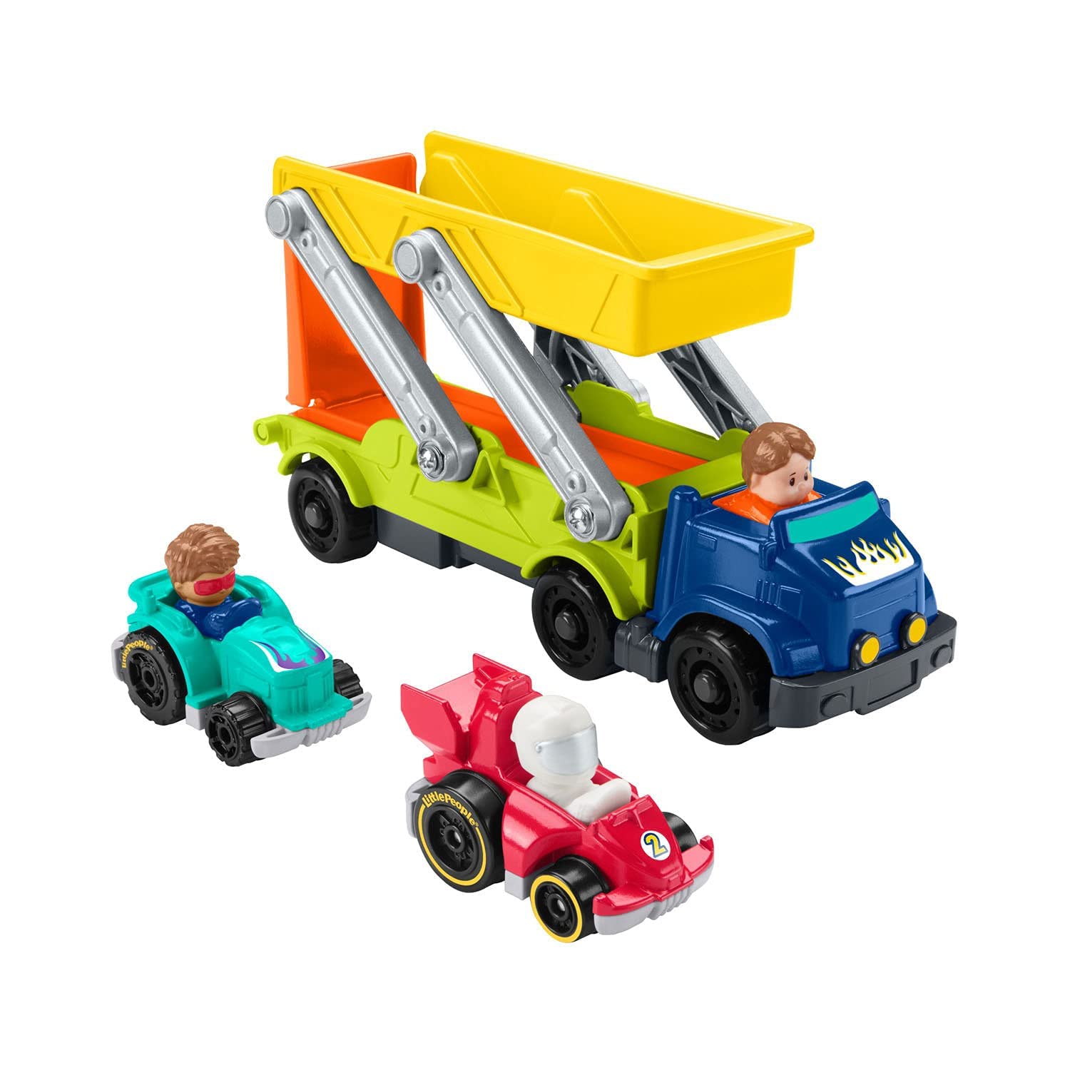 Fisher-Price Set de Regalo ¡Rampa y Marcha! Juguete para bebés (Mattel HBX23)