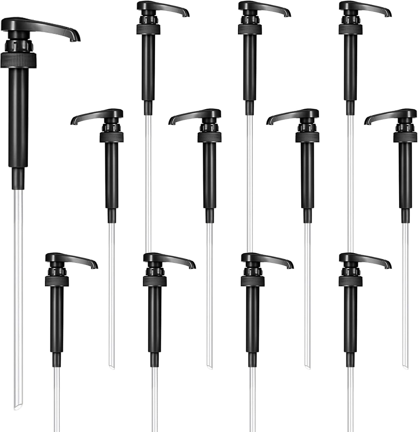 YBB 12 Pack Coffee Syrup Pump Dispensers, Fit for Torani