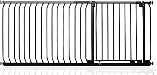 Safetots Elite Pressure Safety Gate, 171cm - 180cm, Matt Black, Pressure Fit Stair Gate, Baby Gate for Doors Hallways and Spaces, Safety Barrier, Easy Installation