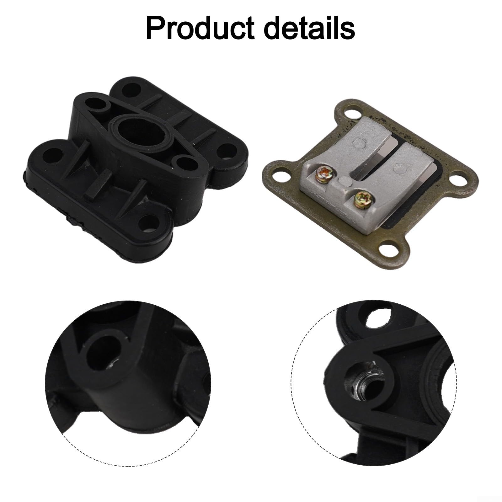 Set di tubi di aspirazione con valvola a lamella carburatore per mini 47cc 49cc per ATV e Go Kart