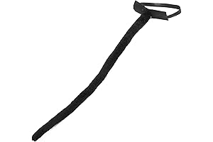 Skeleteen Costume Tail - Enchanting Furry Black Kitty Tail For Dress Up