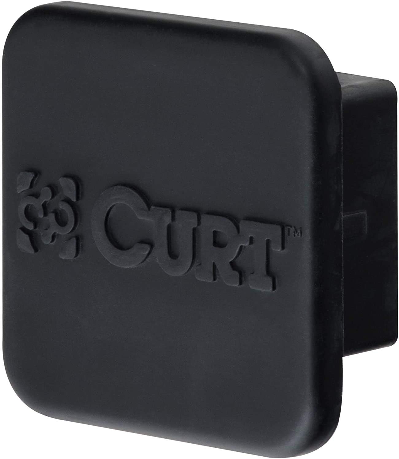 Product image of CURT 22272 Rubber Trailer Hitch Cover, Fits 2-Inch Receiver