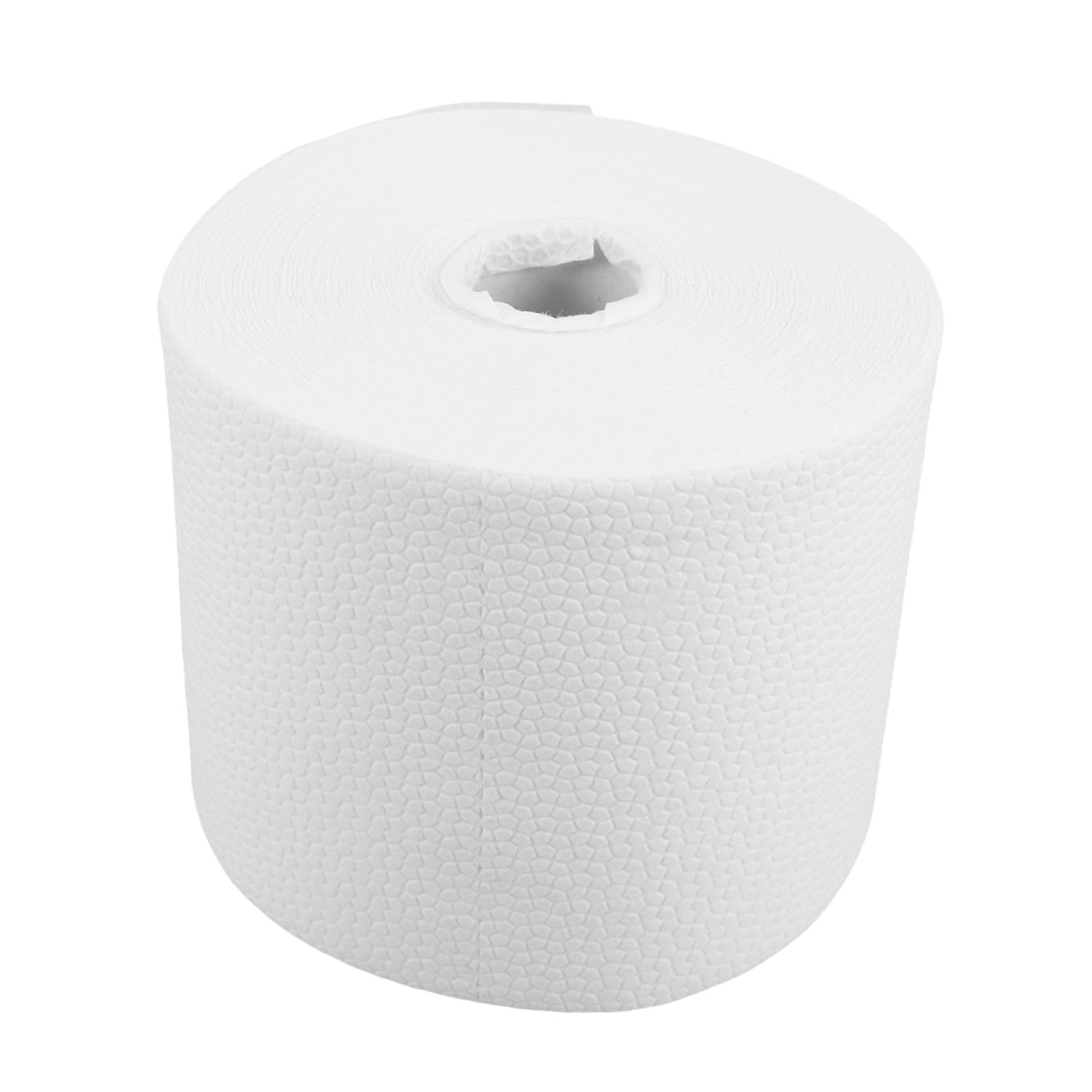 SOLUSTRE 1 Rotolo di Salviette Detergenti per Panni Monouso per Rimozione del Trucco Assorbimento Rapido Tessuto Bianco Facilmente Trasportabili per Cura della Pelle