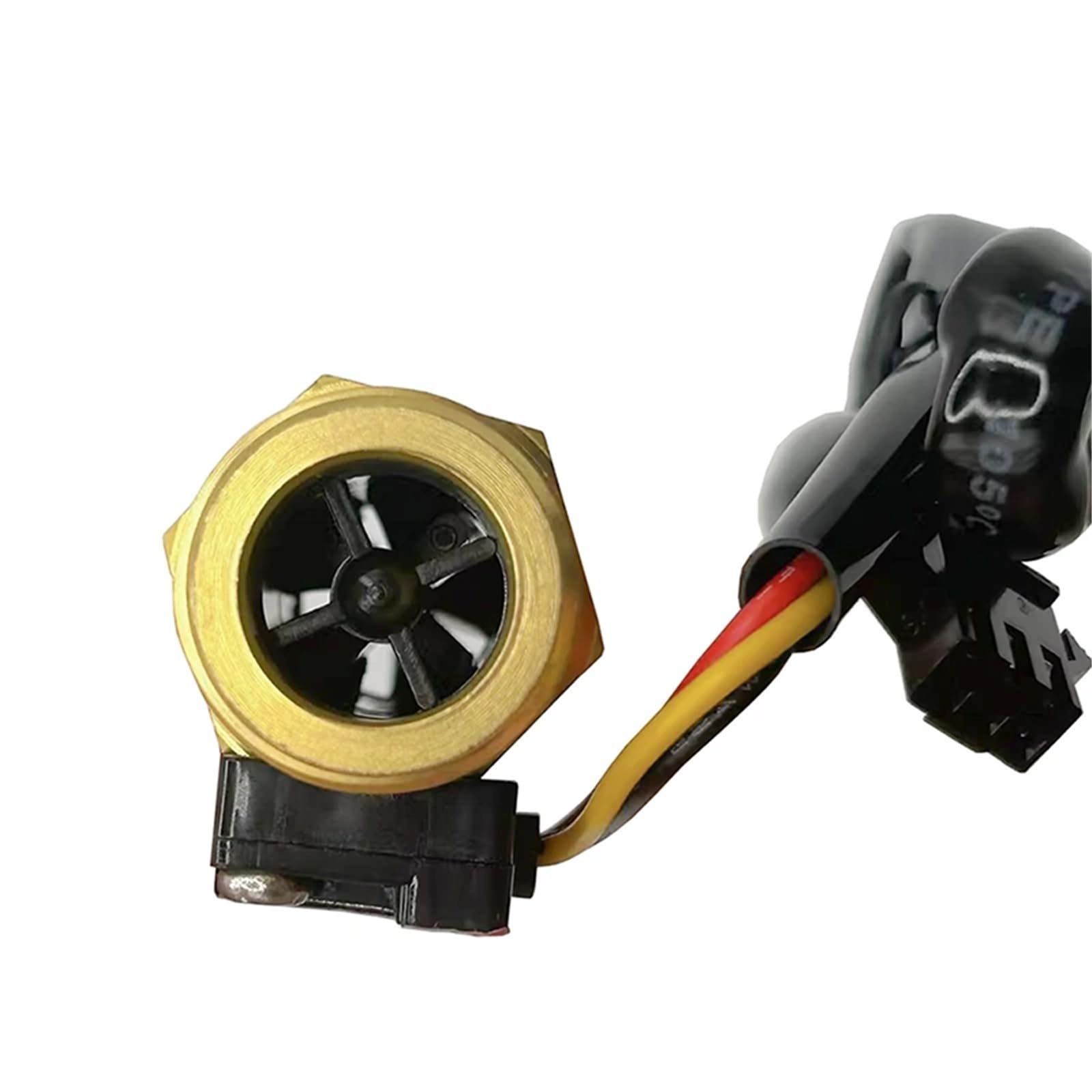 1 Uds 1/2 "3/4" 1 pulgada Sensor de flujo de latón Sensor de Flujo de Agua Control de caudalímetro interruptor de Sensor de líquido(1/2")