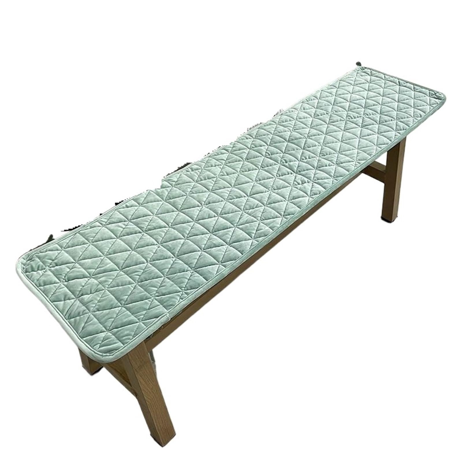 QAUUCP Bench Pad Cushion Outdoor Chair Cushions Thickened Solid Long Bench Cushion Sofa Card Seat(Color 4,35x100cm)