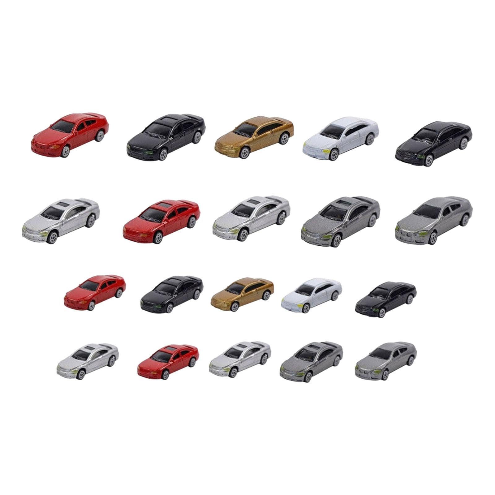 1:87 1:75 HO Scale Model Car Parking Landscape Trains Sand Table Street Building