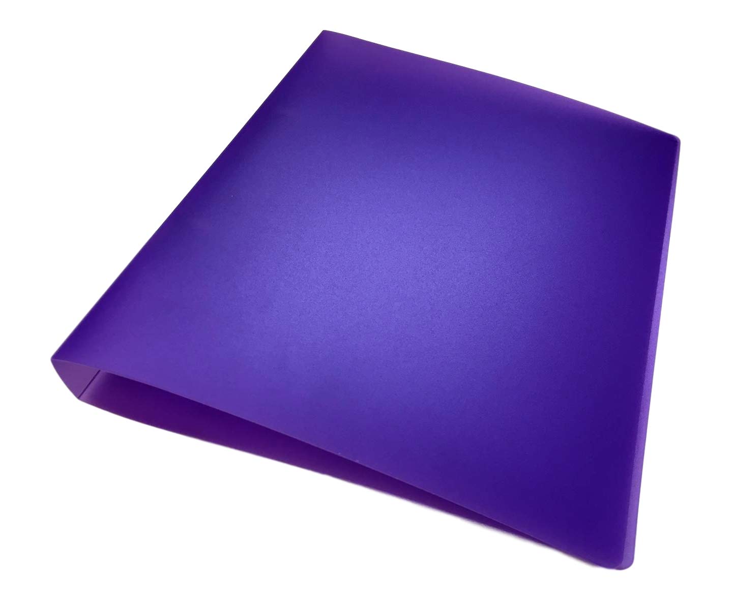 A5 Slim Purple Translucent Ringbinder by Janrax