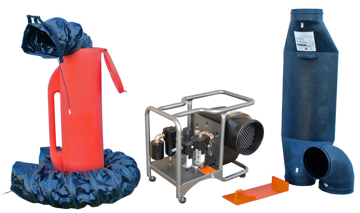 Air Systems SVB-A8CUP Pneumatic Blower Kit