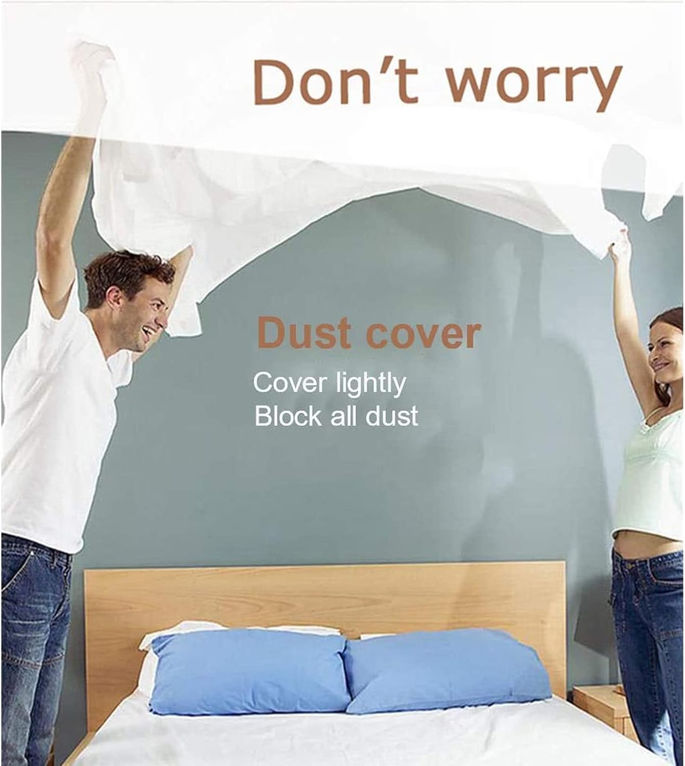Telo Protettivo Per Mobili 300x200cm - Copertura Anti-polvere Impermeabile Per Divani, Letti E Superfici - Foto 6
