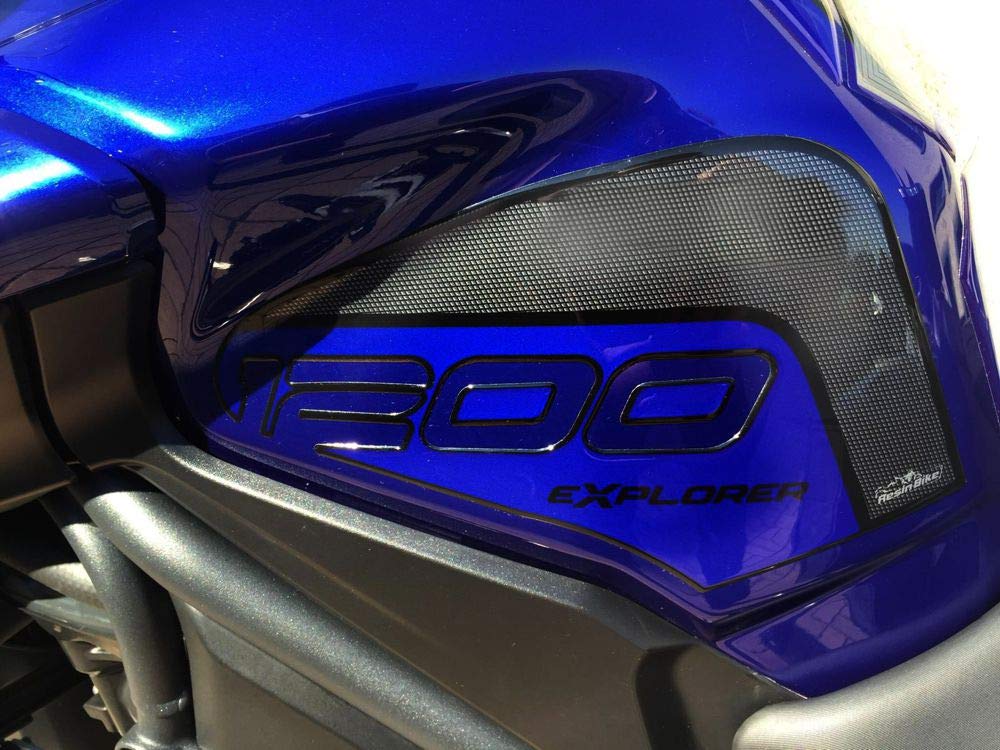 Resin Bike Tank-Aufkleber Für Triumph Tiger Explorer 1200 (2011-2015) – 3D-Harz, Schutz & Deko