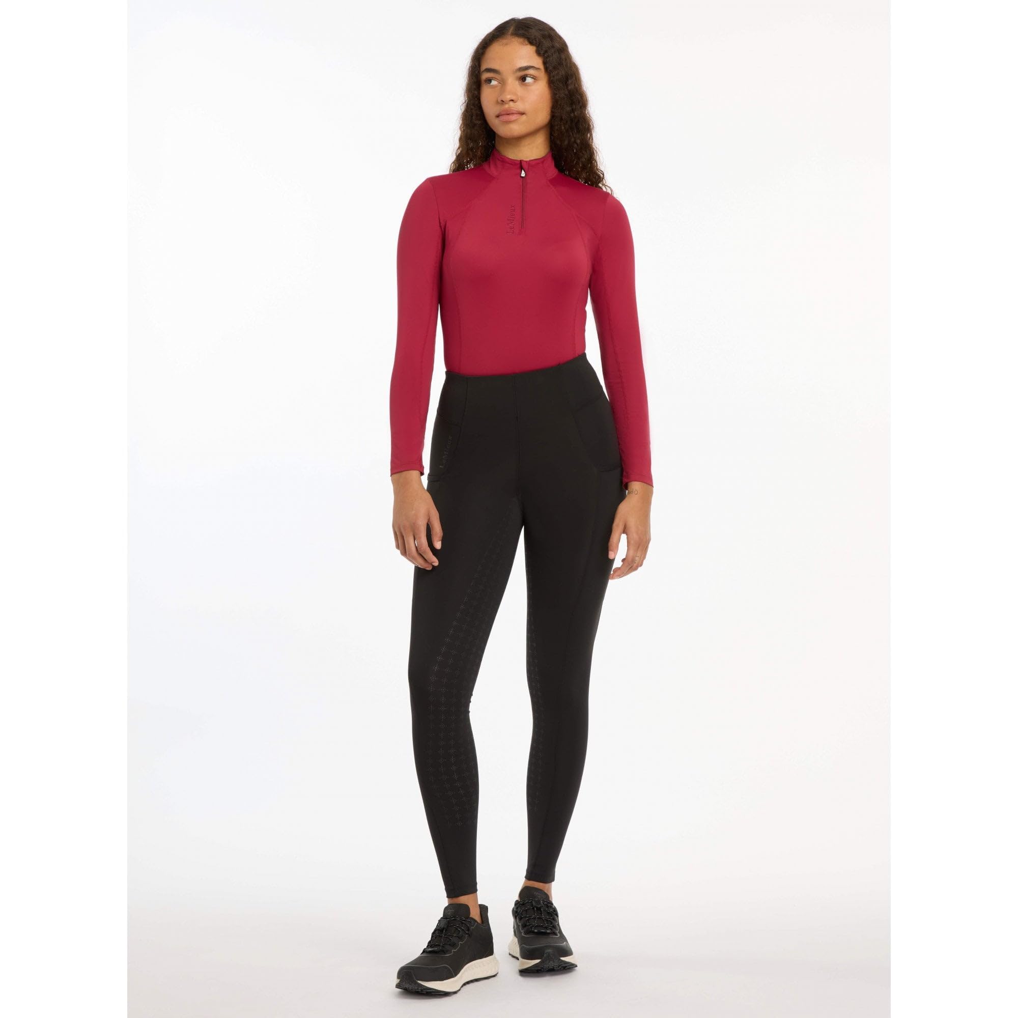 LeMieux Naomi - Pantalón de meter para mujer, color negro
