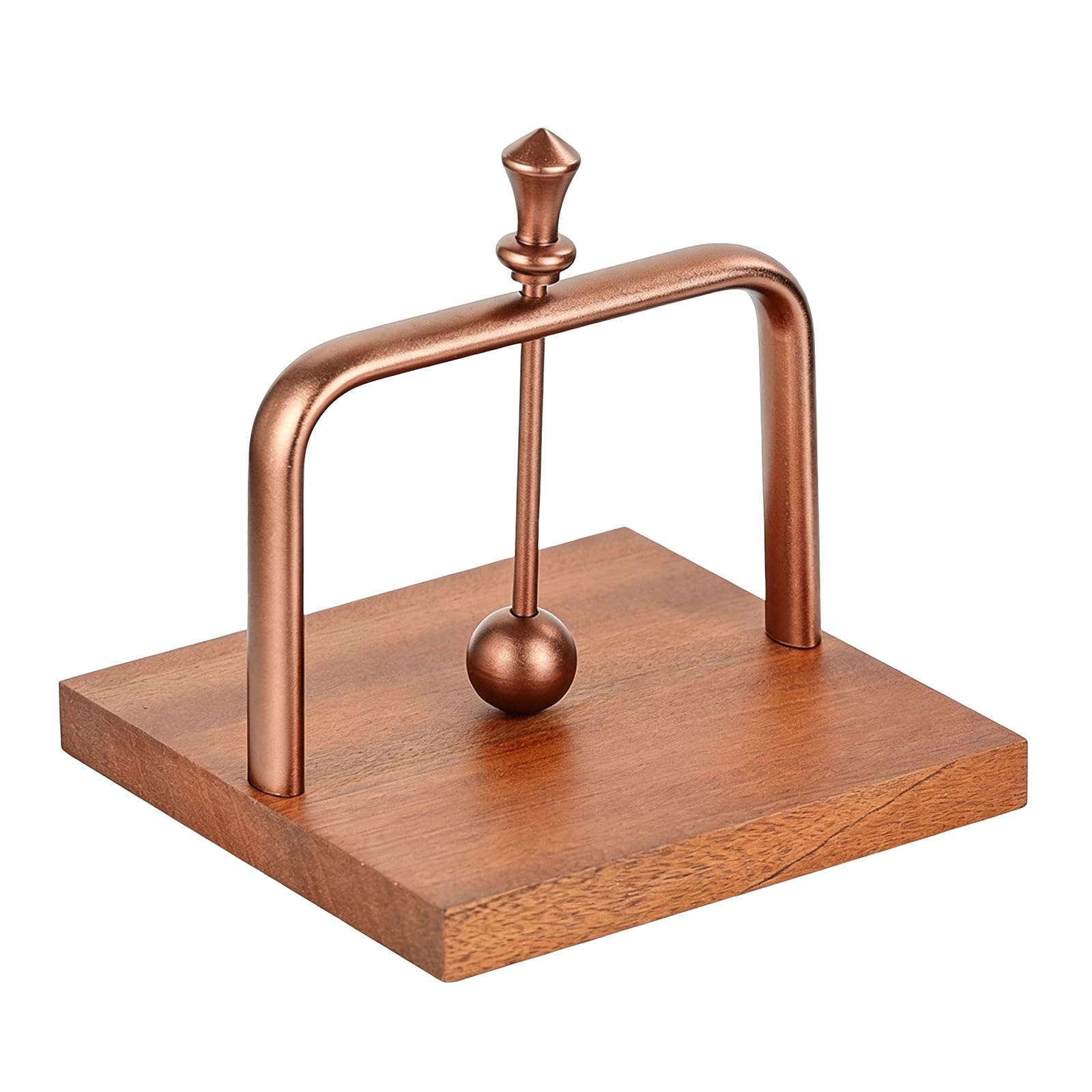 Elnwnnkc Aluminum and Wood Napkin Holder Holds Standard Square and Cocktail Napkins Securely Home Kitchen Accessory
