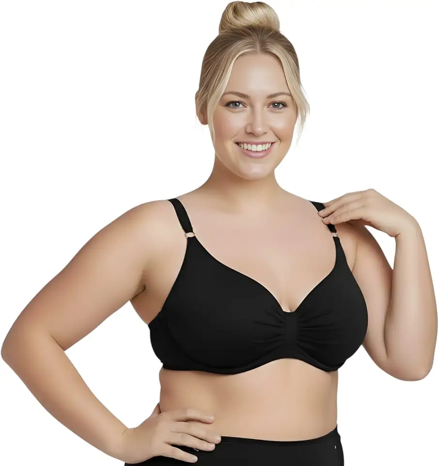 Top Biquíni Sem Bojo Plus Size Reforçado Tamanhos Especiais