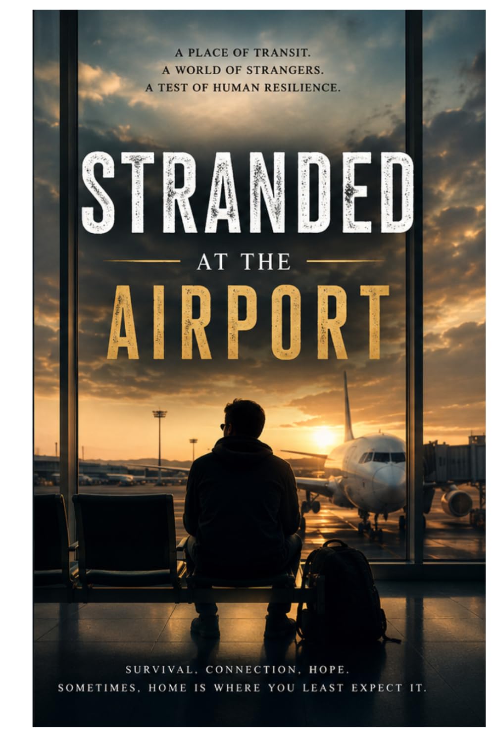 STRANDED AT THE AIRPORT: Stranded at the Airport: A Story of Hope, Identity, and Survival Between Borders